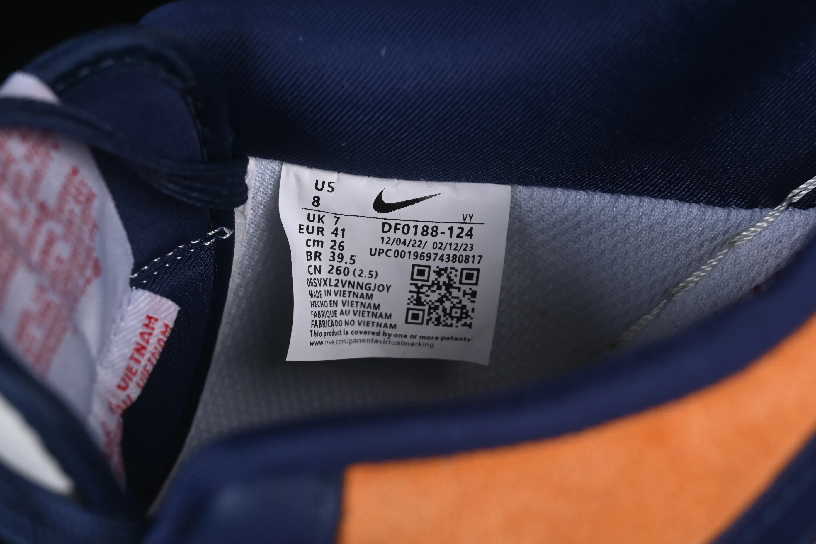 All Categories Nk Air Force 1 Air Force Series Nk Air Force 1 Low Air Force Low Nike Air Force 1'07 Low Yelin Orange Blue Air Force One Low Casual Shoes DF0188-124